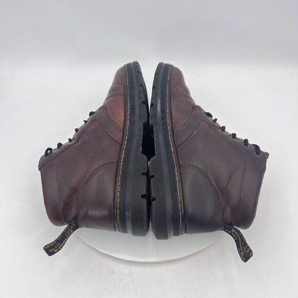 Dr. Martens Bonny Leather Men Size 10 Dark Brown Round Toe Ankle Chukka Boot - Picture 7 of 12